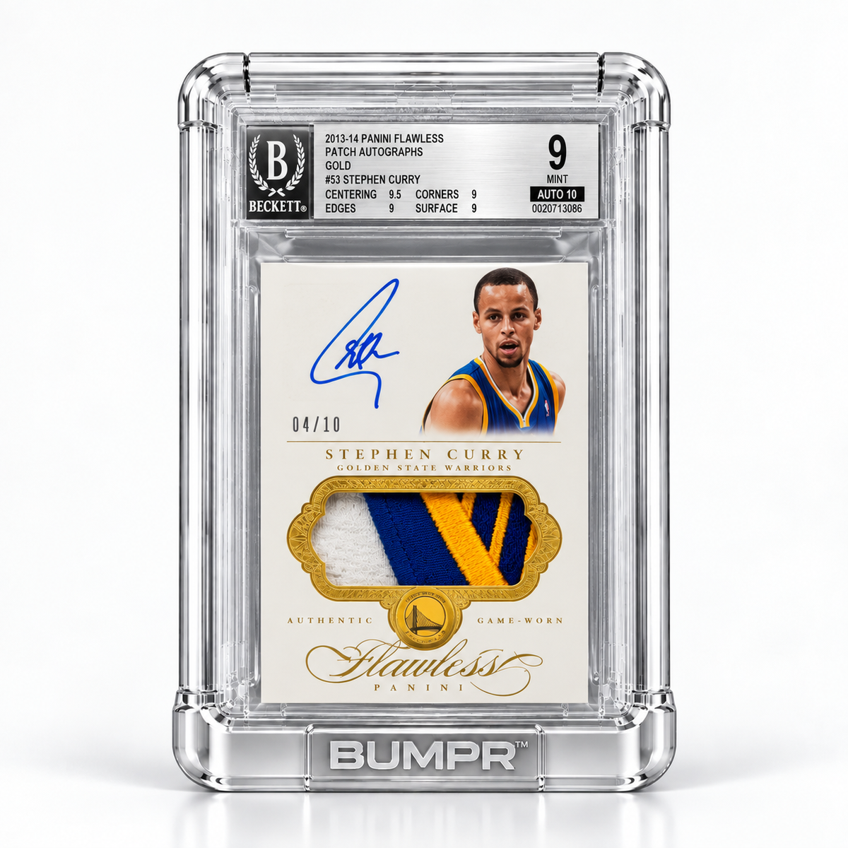 BUMPR™ protective outer bumper for graded trading card slabs